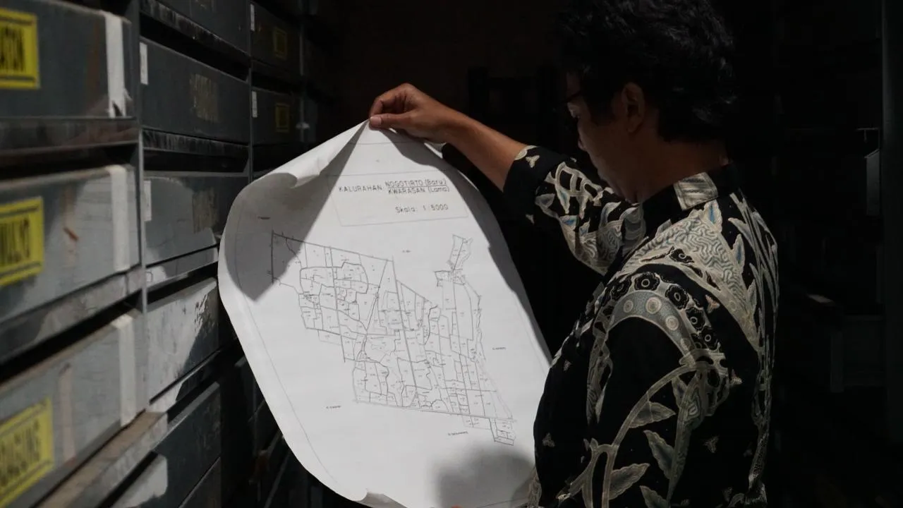 Sejumlah Kantor Pertanahan di DIY Lakukan Pendataan Surat Ukur, Gambar Ukur, dan Buku Tanah Lama