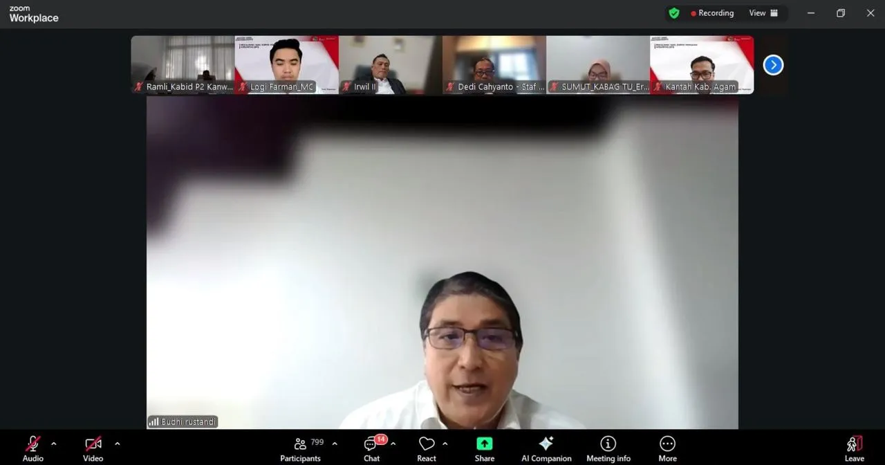 Kementerian ATR/BPN Sosialisasikan Hasil SPI KPK 2025 ke Jajaran