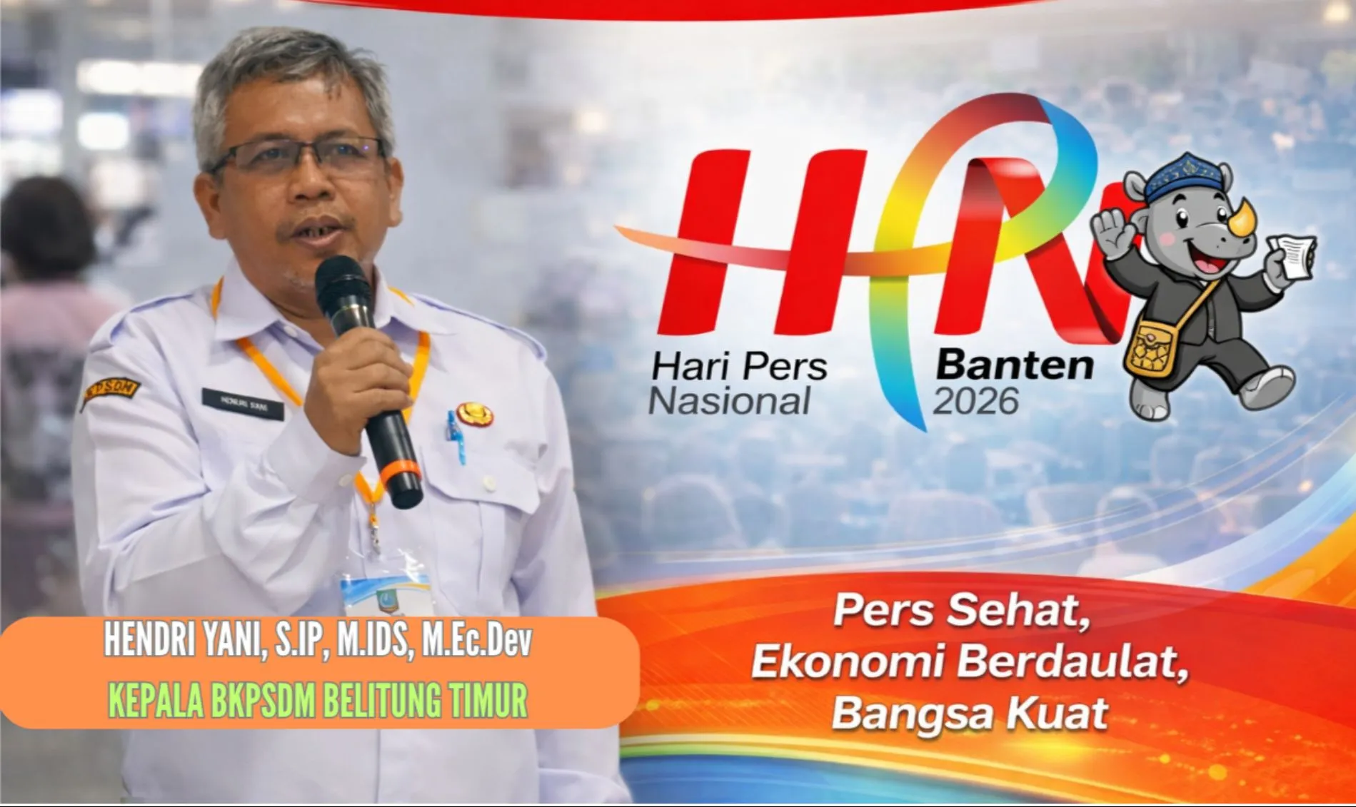 Momentum HPN 2026, Pers Diharapkan Terus Berkontribusi bagi Kemajuan Belitung Timur