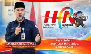 HPN 2026, Ketua Bawaslu Babel: Pers Ibarat Pedang Bermata Dua