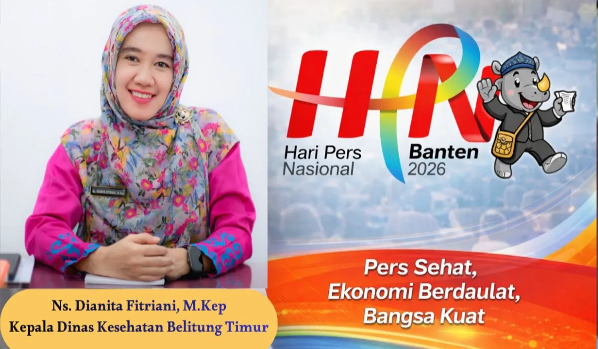 Peringatan HPN 2026, Kadiskes Beltim Harapkan Pers Tetap Profesional dan Berorientasi Kepentingan Publik