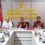 Kemenkum Babel bersama Pemkab Beltim Bahas Raperbup TPP ASN