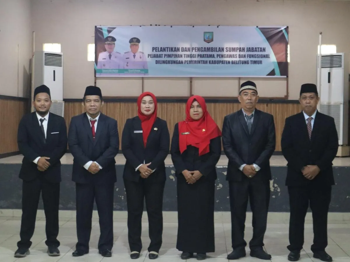 Lantik Empat Pejabat Tinggi dan Satu Administrator, Kamarudin Muten Ingatkan Hal Ini
