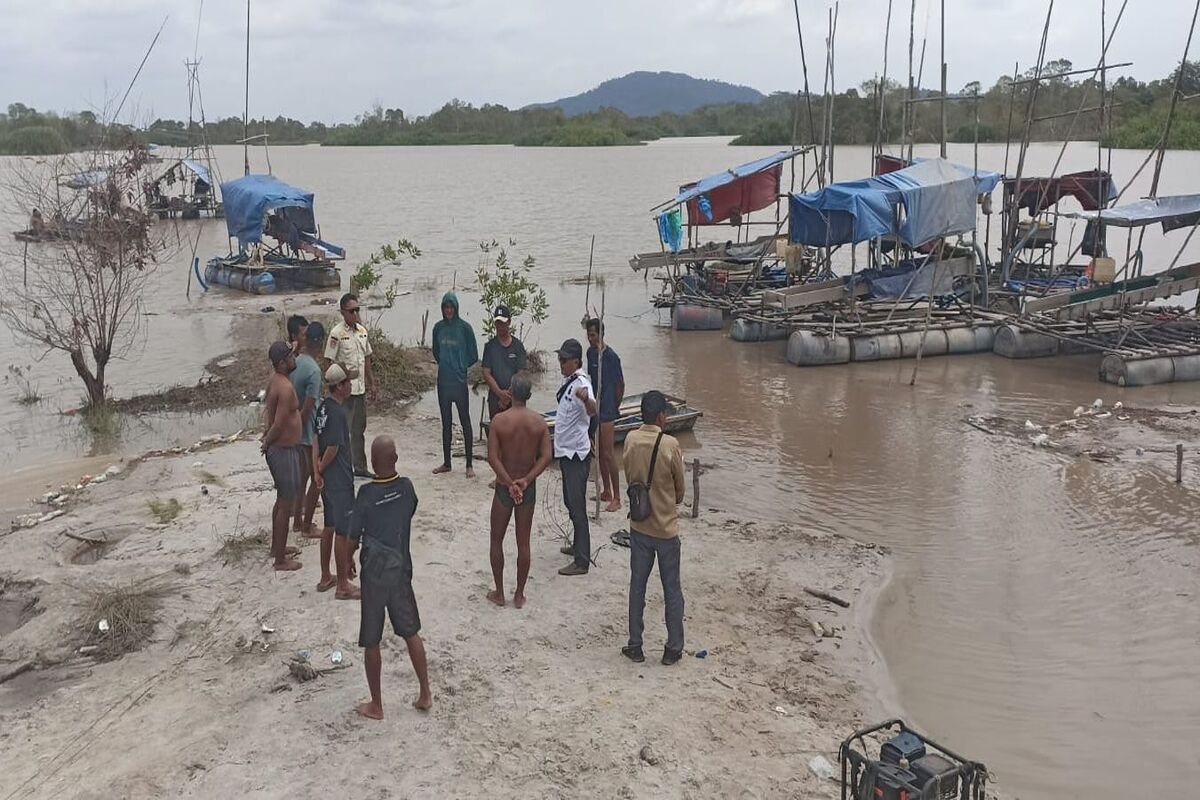 Jaga Aset Strategis Nasional, Satpol PP Tertibkan Tambang Timah di Bendungan Pice