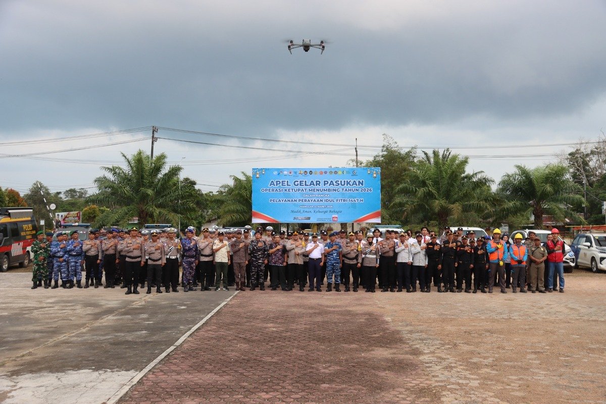 Polres Beltim Siap Operasi Ketupat Menumbing 2026: Wujudkan Mudik Aman dan Keluarga Bahagia