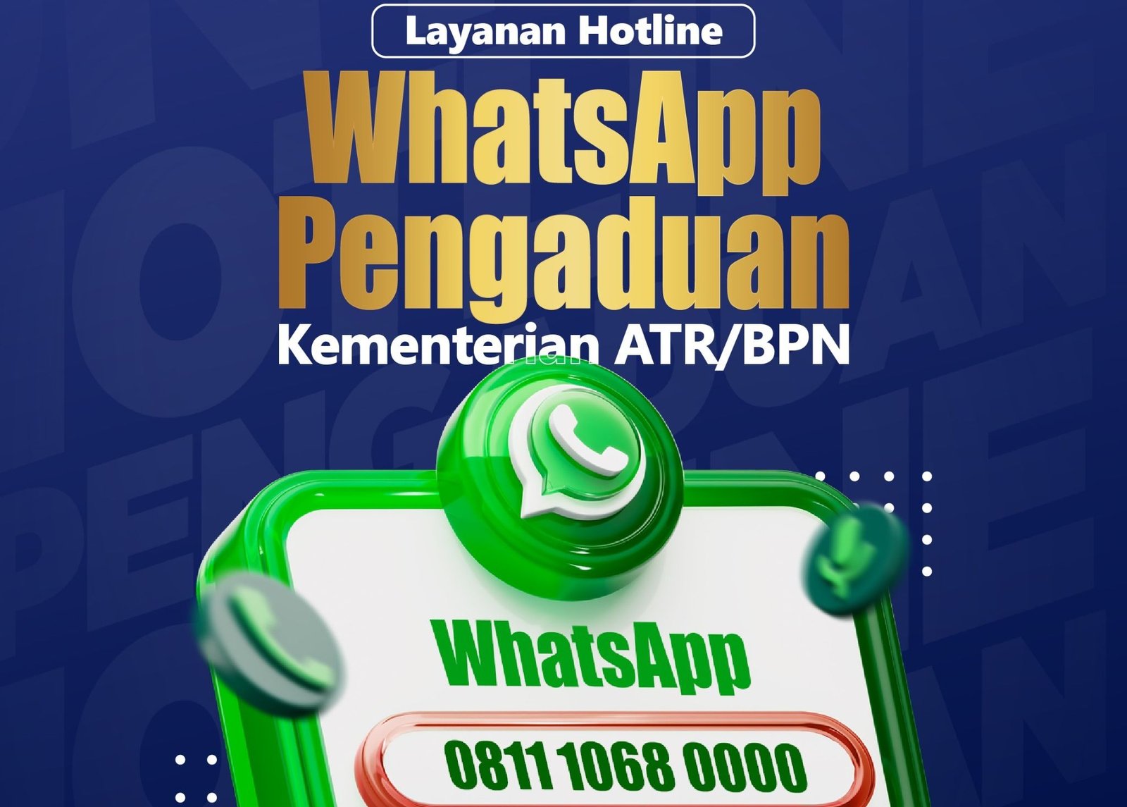 Laporkan Kendala Tanah Lewat Kanal Pengaduan Terintegrasi Kementerian ATR/BPN