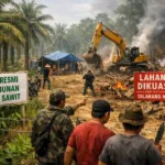 Polisi Selidiki Dugaan Penyerobotan 126 Hektar Lahan HGU PT Rebinmas di Simpang Tiga