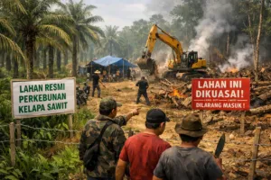 Polisi Selidiki Dugaan Penyerobotan 126 Hektar Lahan HGU PT Rebinmas di Simpang Tiga