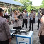 Pimpin Apel di Polsek Manggar, Kapolres Beltim Larang Personel Terlibat Tambang Ilegal