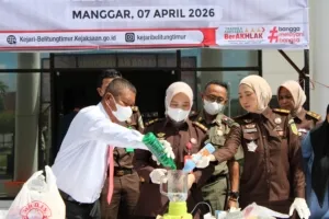 Kejari Beltim Musnahkan Sabu 0,24 Gram dan Banyak BB Tindak Pidana Umum Lainnya