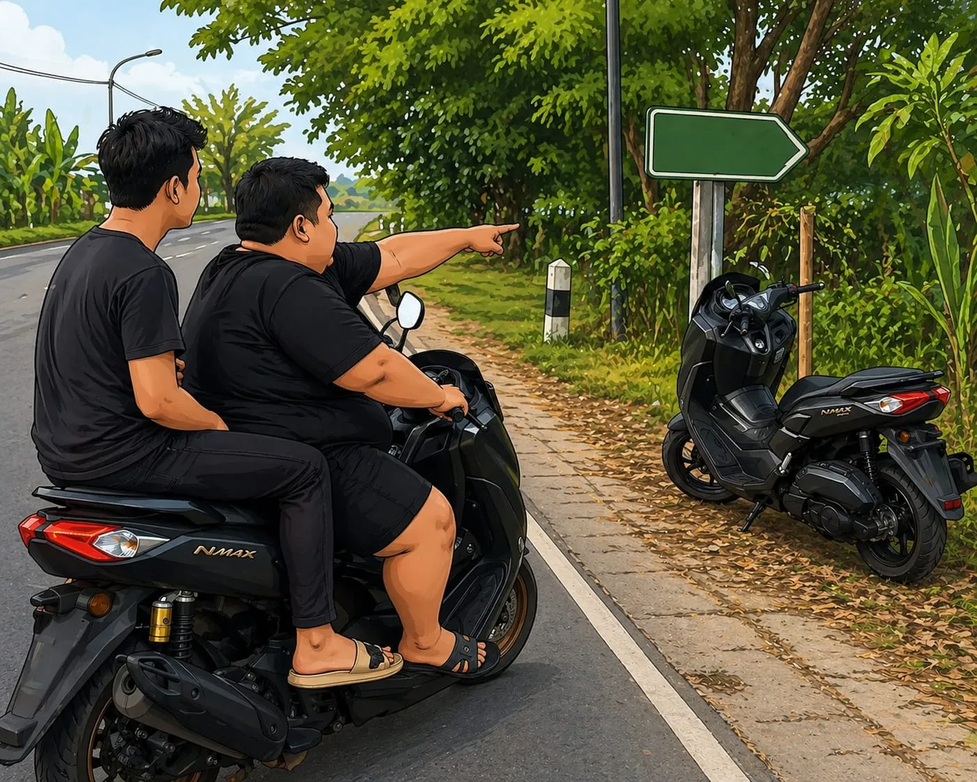 Pria Ditemukan Meninggal di Area TPST Dusun Baru Gantung
