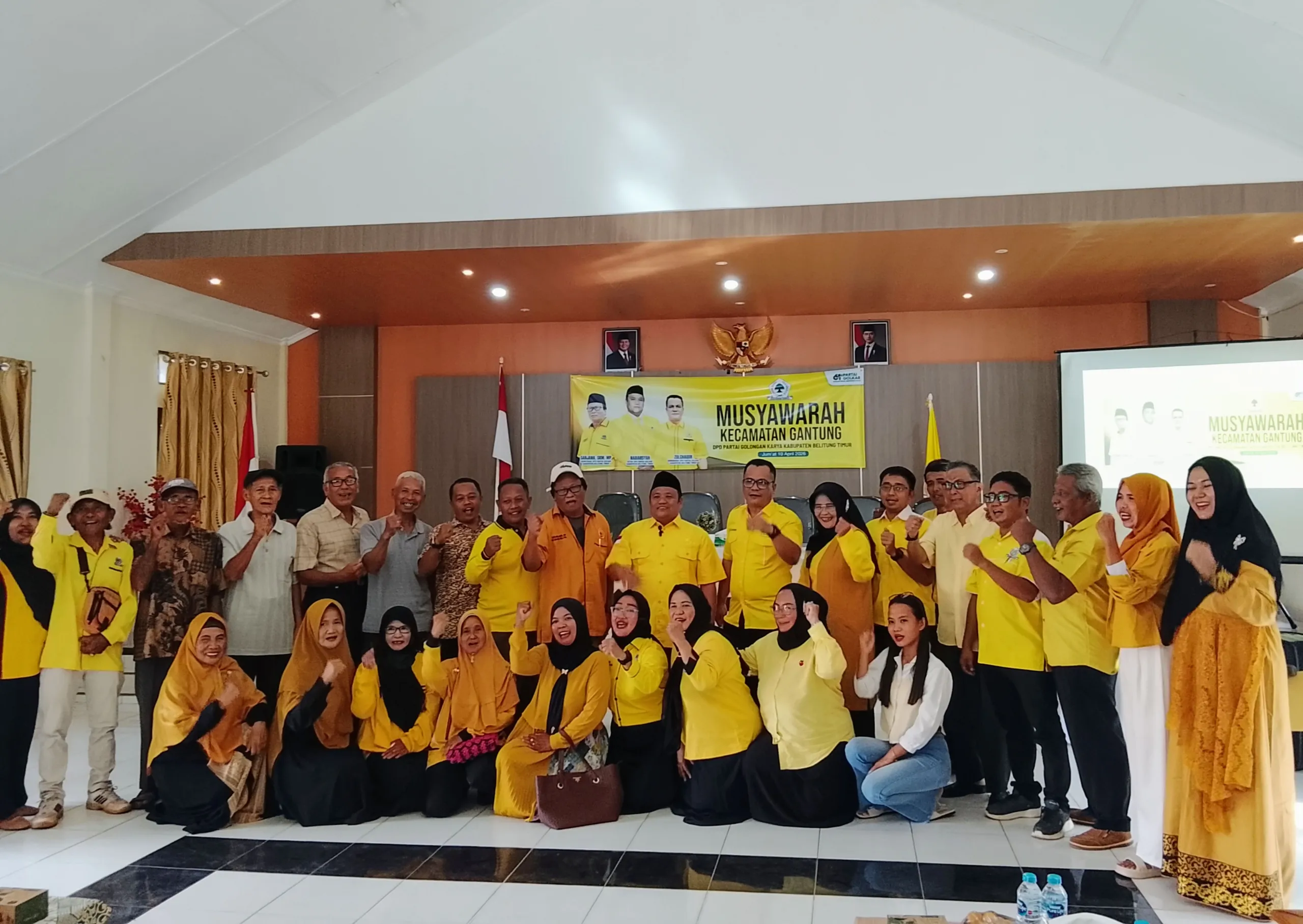 Muscam Berlangsung Khidmat, PK Partai Golkar Gantung Ditarget 6.000 Suara Pemilu 2029