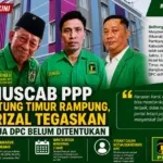 Muscab PPP Belitung Timur Rampung, Ferizal Tegaskan Ketua DPC Belum Ditentukan