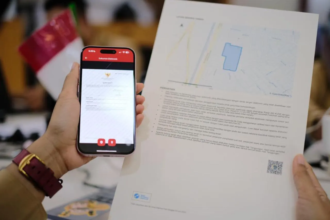 Layanan Pertanahan Era Digital, Lebih Mudah Pantau Berkas Lewat Aplikasi Sentuh Tanahku